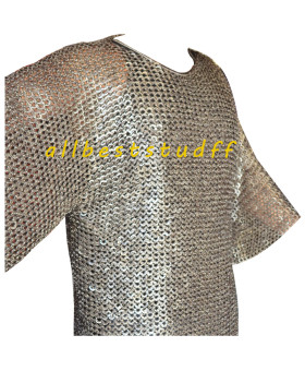 Knight Maille Stainless Steel Flat Riveted 18 Gauge Chest 44